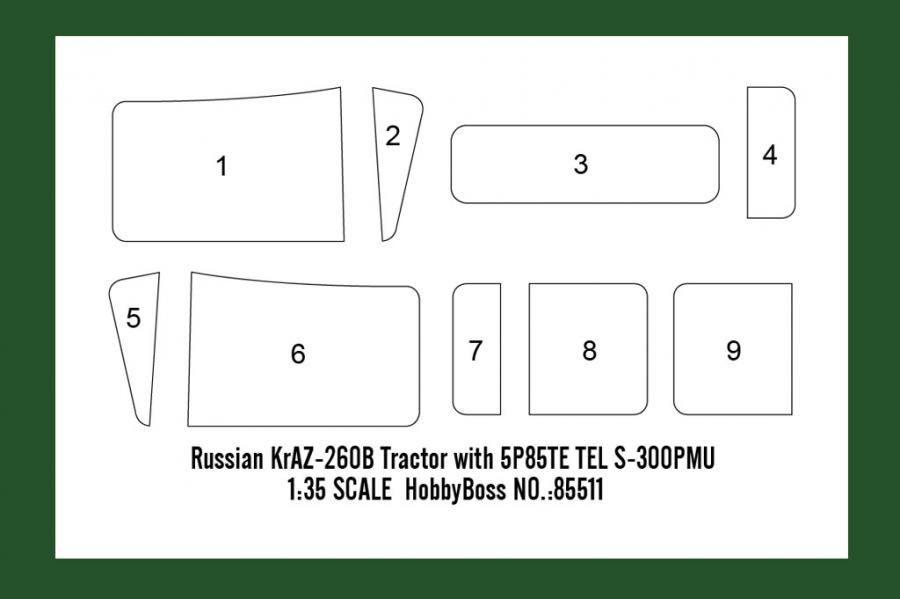 1:35 Russian KrAZ-260 Cargo Truck