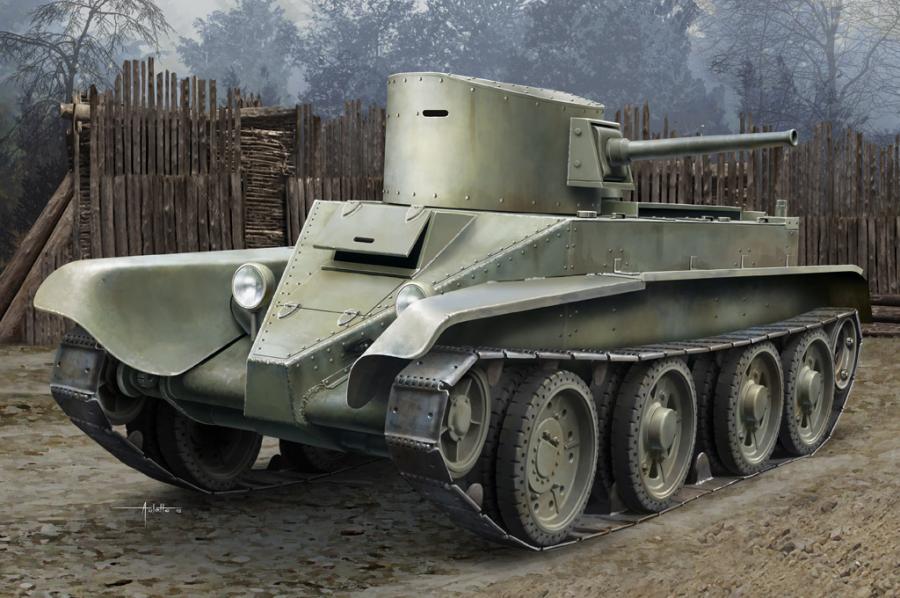 1:35 Soviet BT-2 Tank(early)