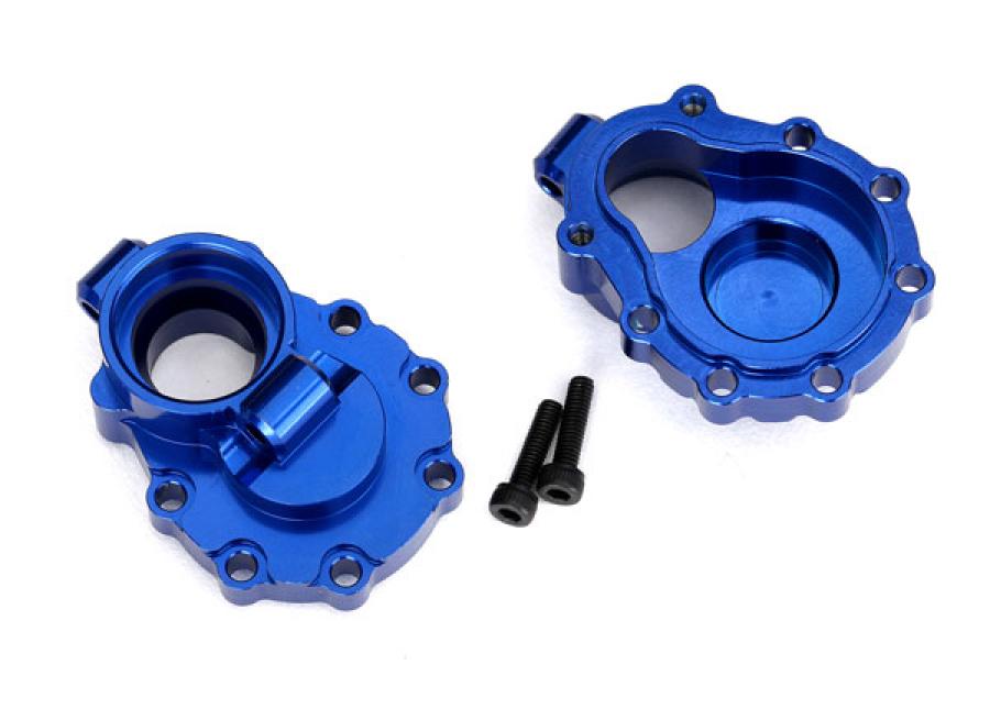 Traxxas Portal Housing Inner Rear Alu Blue Left/Right (2) TRX-4 TRX8253X