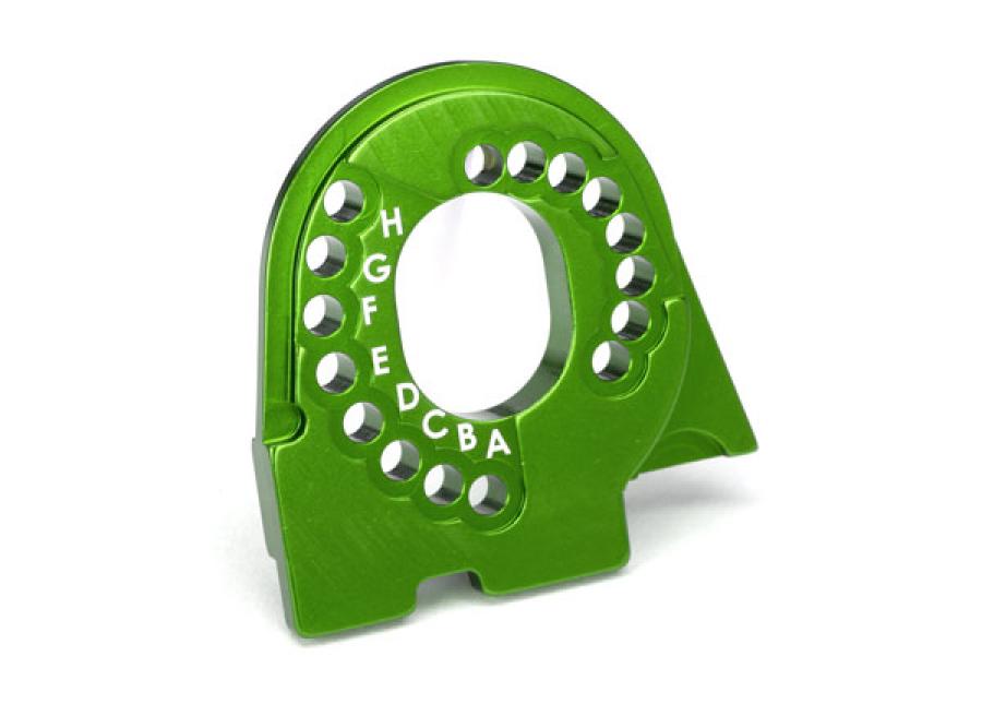 Traxxas Motor Mount Plate Alu Green TRX-4 TRX8290G
