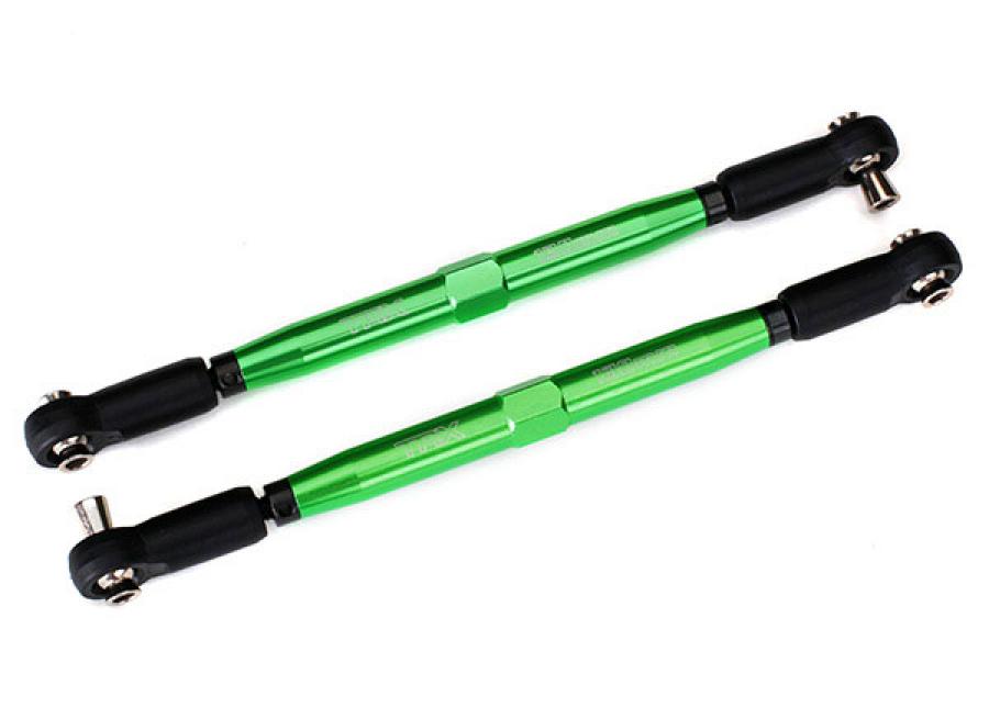 Traxxas Toe Links Alu Green 158mm Adjustable (2) X-Maxx TRX7748G