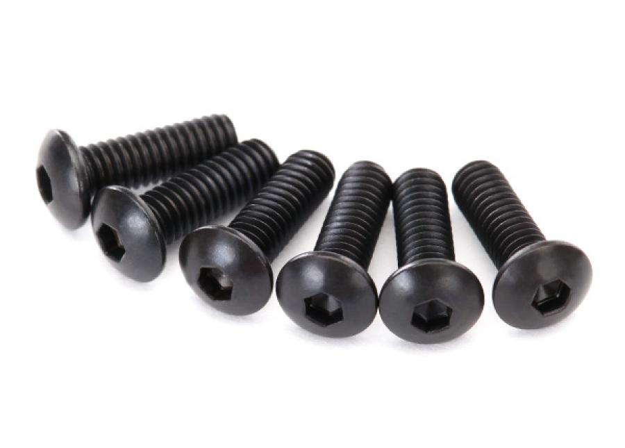 Traxxas Screws M2.5x8mm Button-head Insex (6) TRX2617