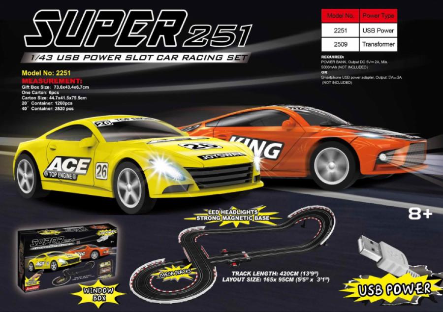 Bilbana Super 251 Scale 1/43 USB 420cm