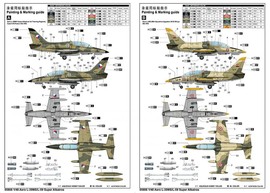 1:48 Aero L-39MS/L-59 Super Albatros 