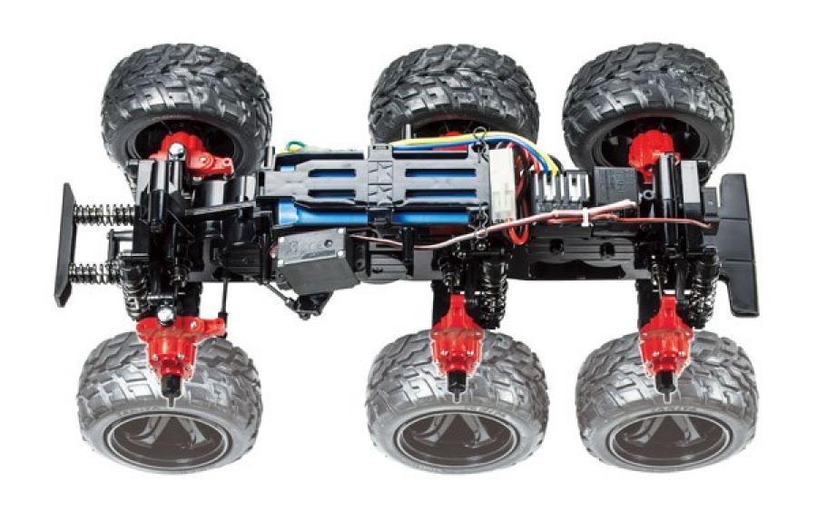 Tamiya 1:18 R/C DYNAHEAD 6X6(G60-1TR)