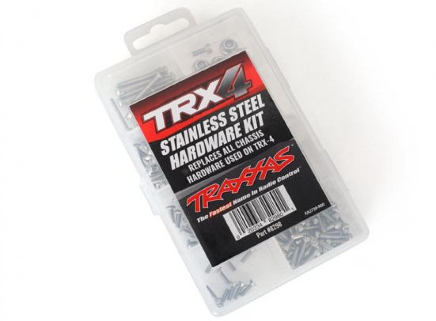 Traxxas Hardware Kit Stainless Steel TRX-4 TRX8298