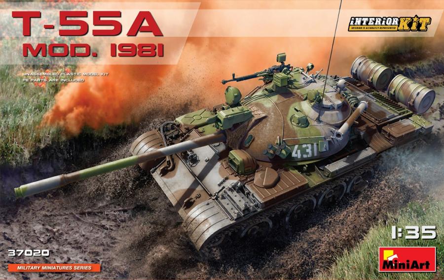 1:35 T-55A Mod.1981 (Interior Kit)