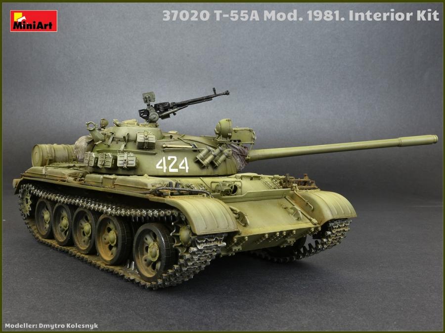 1:35 T-55A Mod.1981 (Interior Kit)