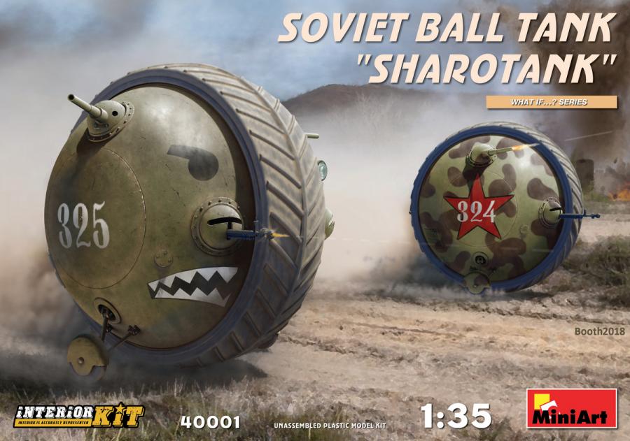 1:35 Soviet Ball Tank "Sharotank" Interior Kit
