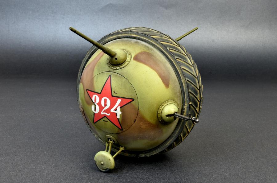 1:35 Soviet Ball Tank "Sharotank" Interior Kit
