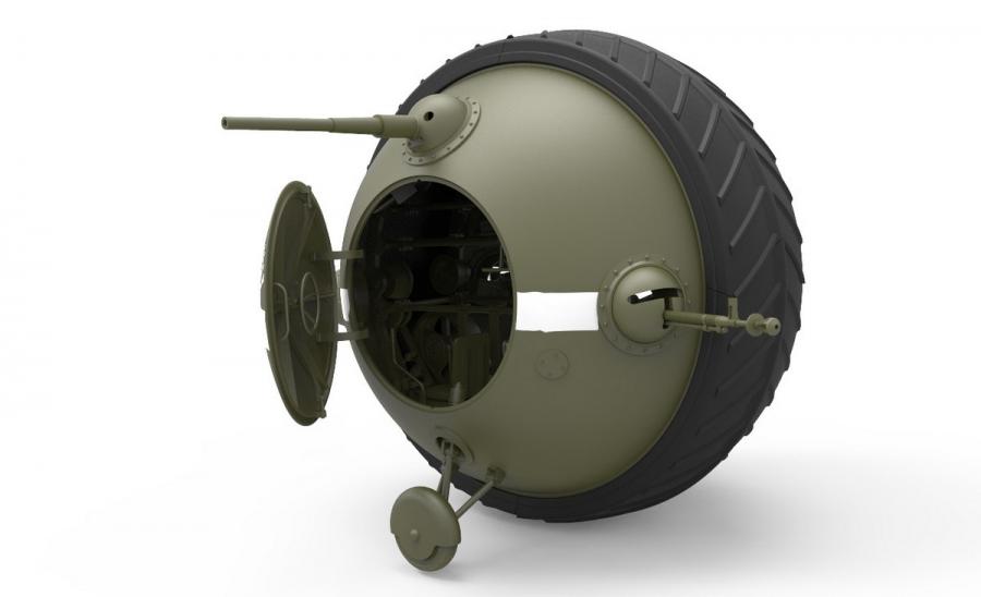 1:35 Soviet Ball Tank "Sharotank" Interior Kit
