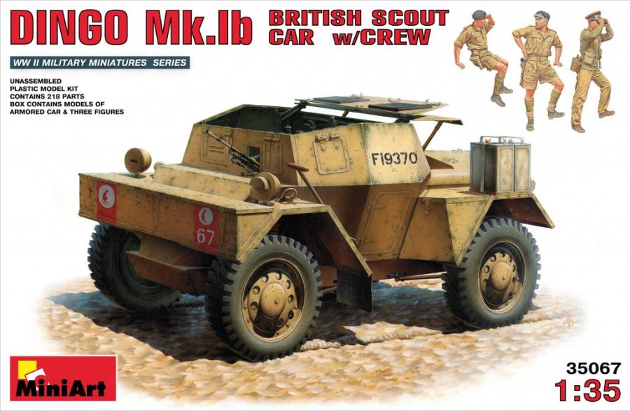 1:35 DINGO Mk.1b SCOUT CAR with crew