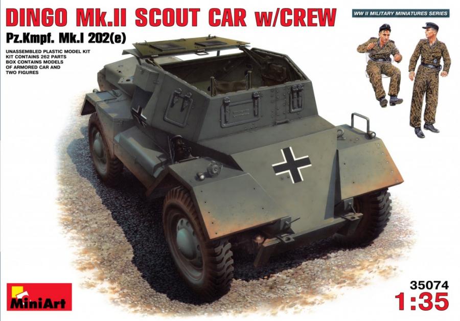 1:35 Pz.Kmpf. Mk.I 202(e)  with Crew