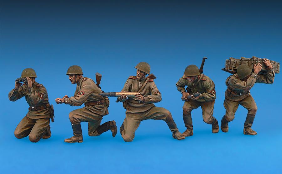 1:35 USV-BR 76mm Gun Mod.1941 w/Limber &Crew