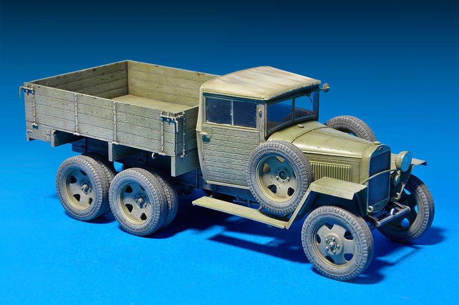 1:35 GAZ-AAA. Mod. 1943. Cargo Truck