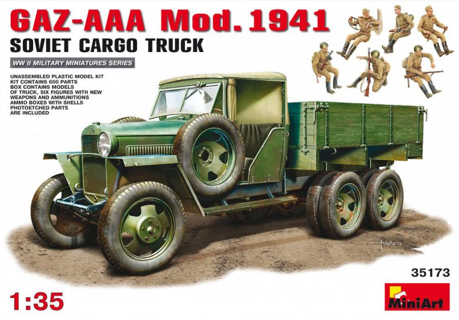 1:35 GAZ-AAA Cargo Truck Mod. 1941