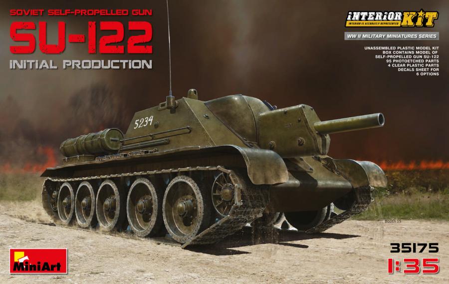1:35 SU-122 (Initial) Interior kit