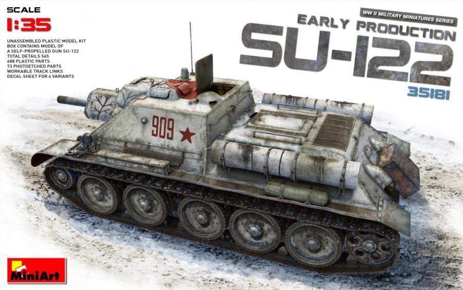 1:35 SU-122 (Early Production)