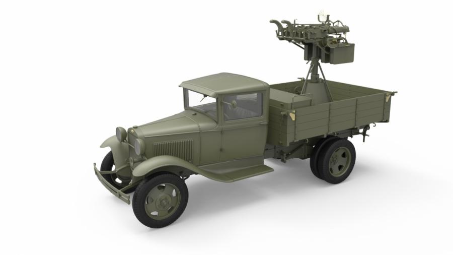1:35 Soviet 1,5t Truck w/M-4 Maxim AA