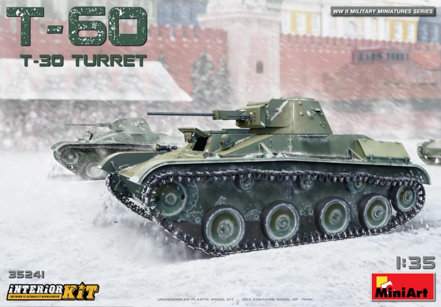 1:35 T-60 (T-30 Turret) Interior Kit