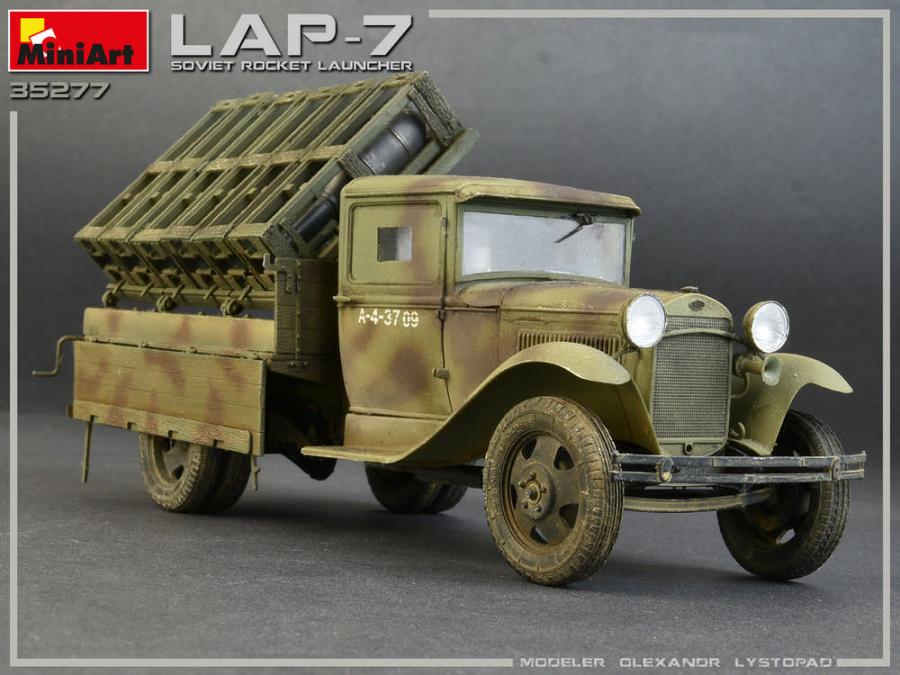 1:35 Soviet Rocket Launcher LAP-7