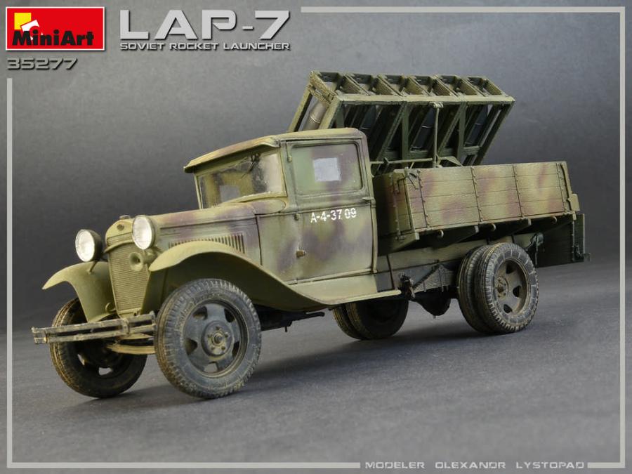 1:35 Soviet Rocket Launcher LAP-7