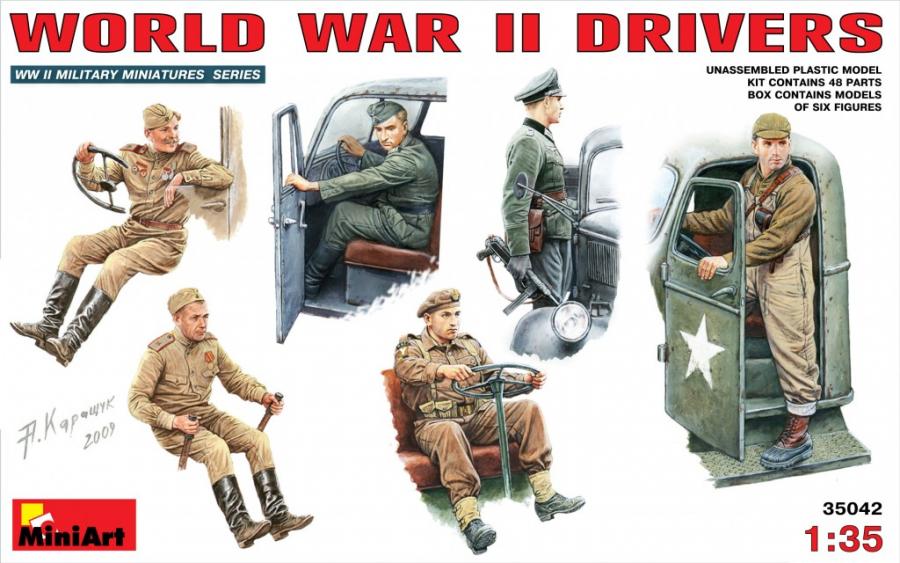 1:35 WORLD WAR II DRIVERS