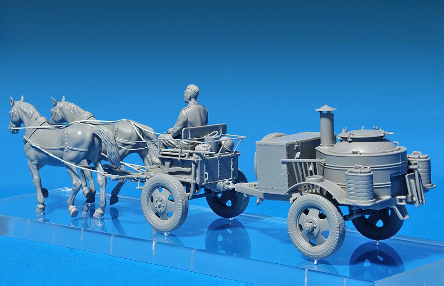 1:35 Horses Drawn Field Kitchen Kp-42