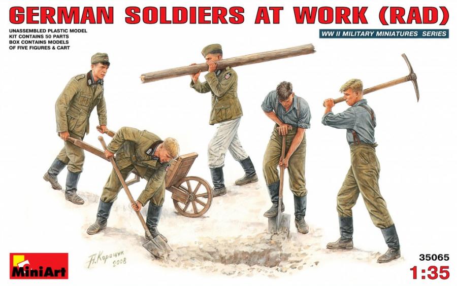 1:35 GERMAN SOLDIERS AT WORK (RAD)