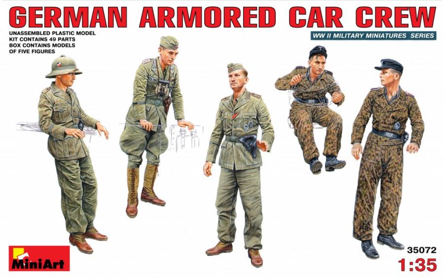 1:35 German Armored Car Crew