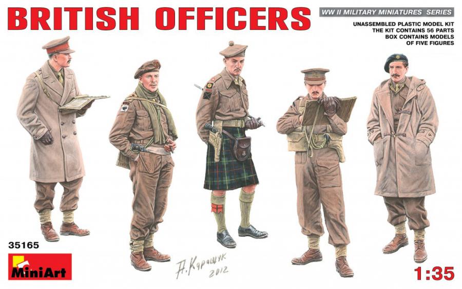 1:35 BRITISH OFFICERS