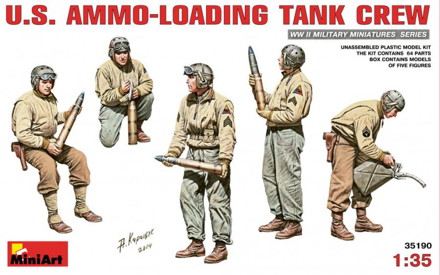 1:35 U.S.Ammo-Loading Tank Crew