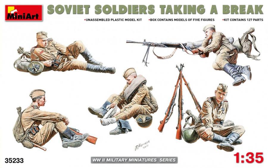 1:35 Soviet Soldiers Taking a Break