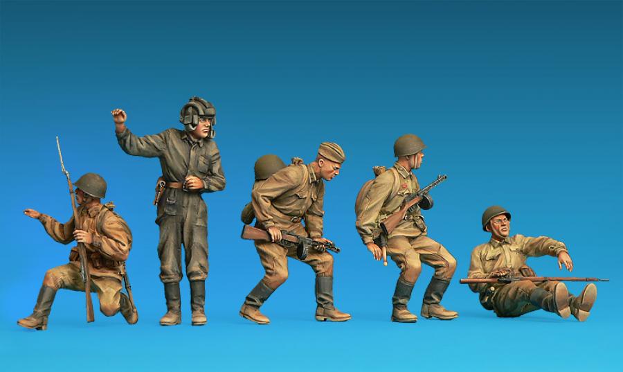 1:35 Soviet Soldiers Riders, Special Ed.