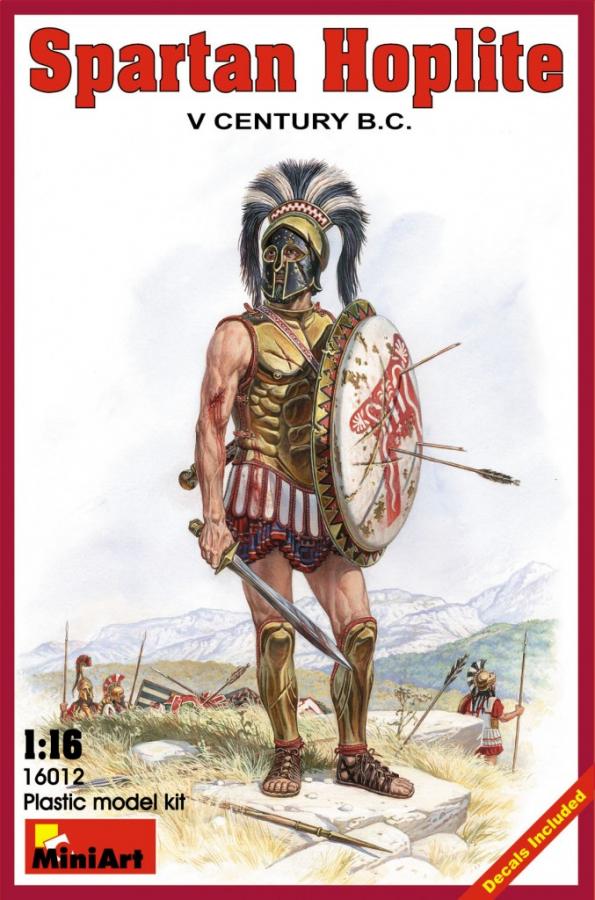 1:16 SPARTAN HOPLITE V CENTURY B.C.