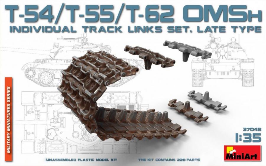 1:35 T-54/T-55/T-62 OMSh Individual Tracks (late)
