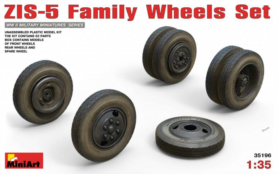 1:35 ZIS-5 Family Wheels Set