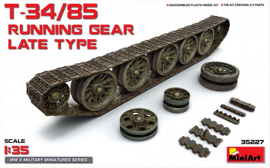 1:35 T-34/85 Running Gear (Late)