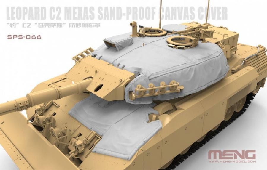 1:35 Leopard C2 MEXAS Sand-Proof Canvas 