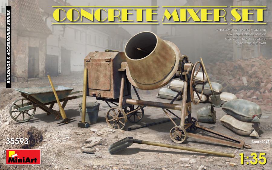 1:35 CONCRETE MIXER SET