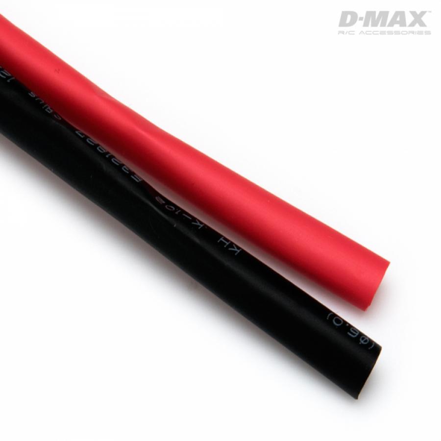 Heat Shrink Tube Red & Black D6/W8mm x 1m
