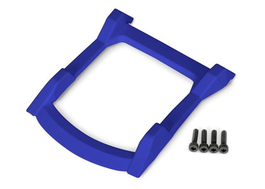 Traxxas Body Skid Plate Roof Blue Rustler 4x4 TRX6728X