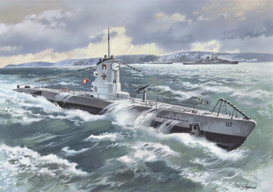 1:144 U-Boat Type IIB 1939