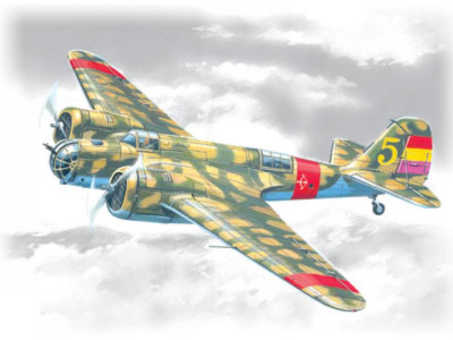 1:72 Spanish Bomber SB 2M-100