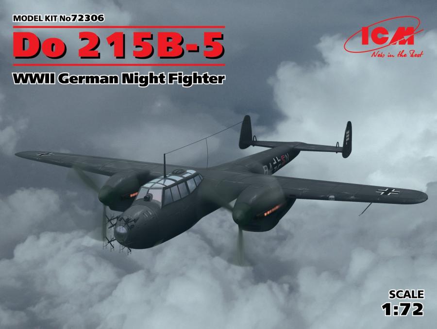 1:72 Do 215B-5 WWII German Night Fighter