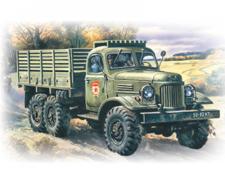 1:72 Army Truck ZiL-157