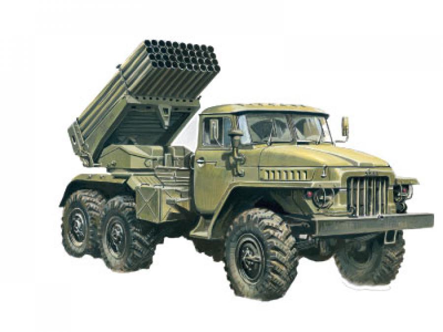 1:72 BM-21 Grad Rocket Launcher