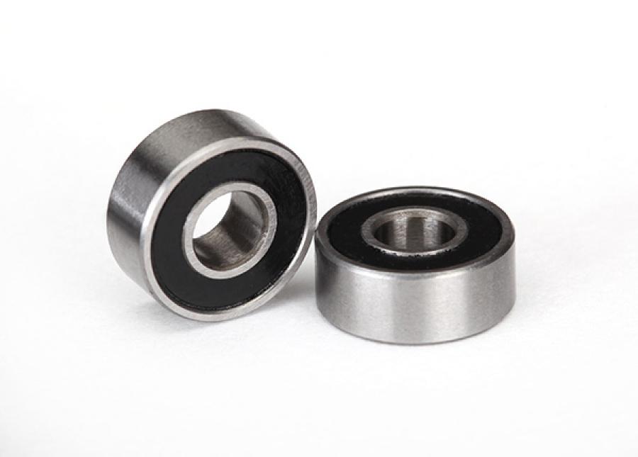 Traxxas Ball Bearing 4x10x4mm Black Rubber Seal (2) TRX5104A