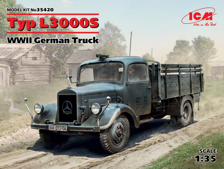 1:35 Typ L3000S, WWII German Truck