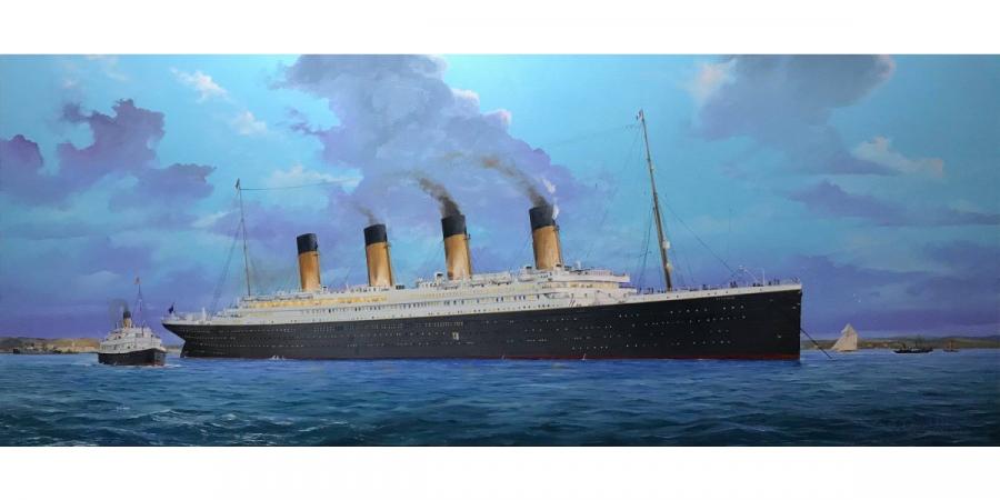 1:200 Titanic + LED lights